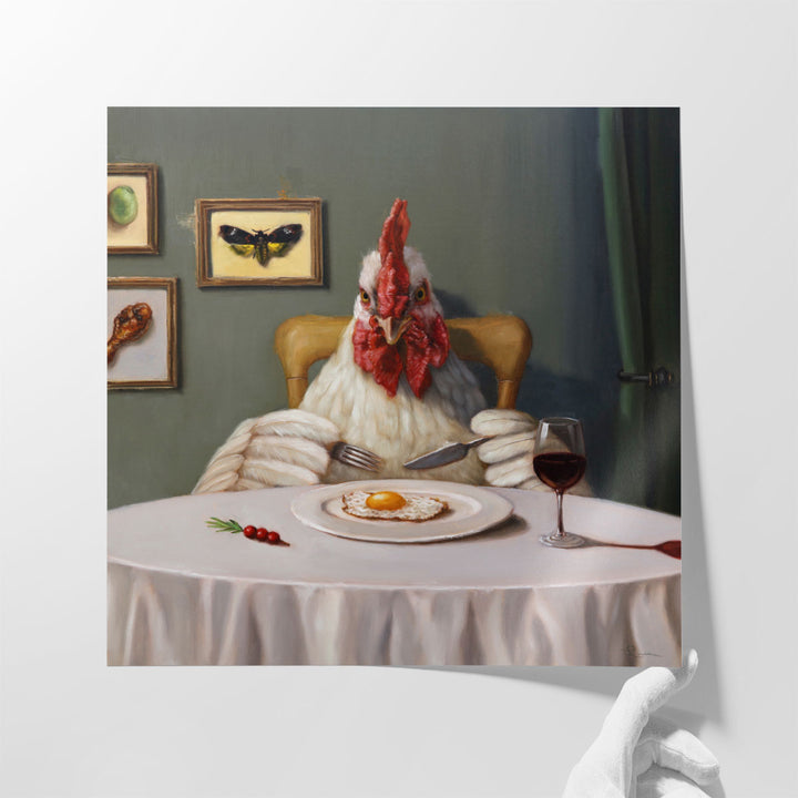 Hennibal Lecter - Canvas Print Wall Art