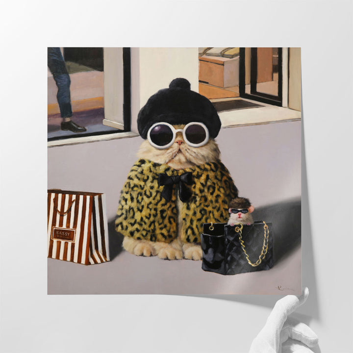 Retail Therapy - Canvas Print Wall Art