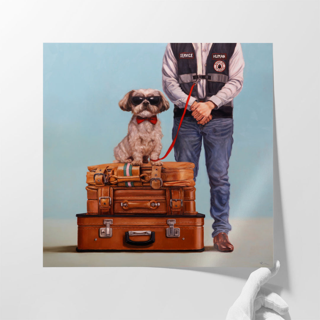 The Real Boss - Canvas Print Wall Art