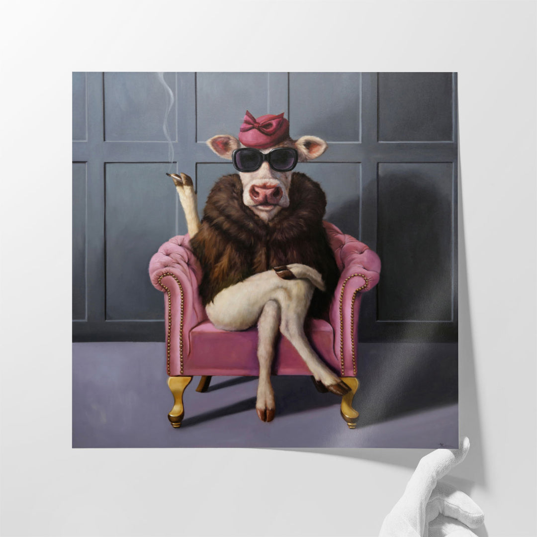 Udder In Law - Canvas Print Wall Art