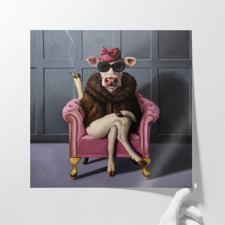 Udder In Law - Canvas Print Wall Art