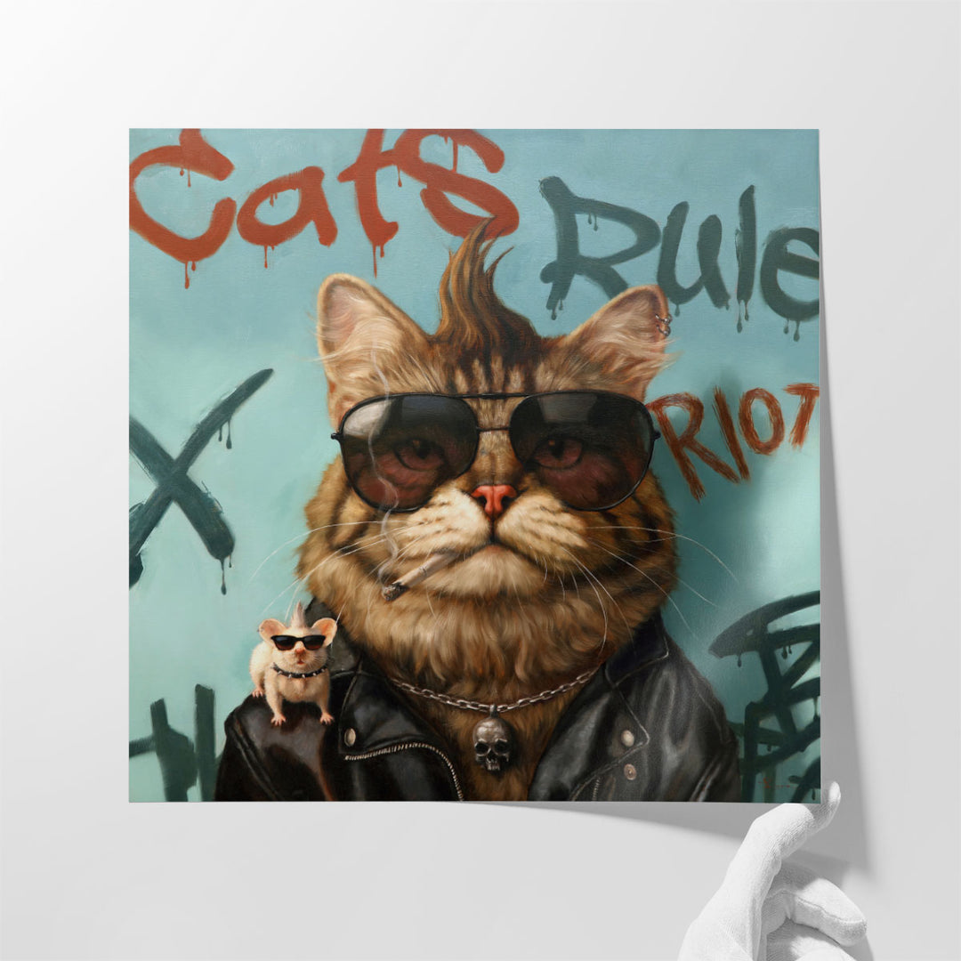 Bad Pussy - Canvas Print Wall Art