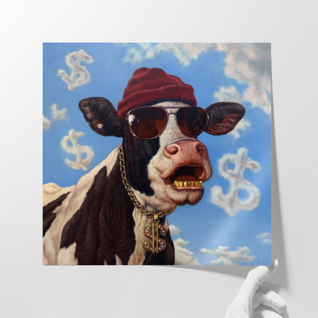 Cash Cow - Canvas Print Wall Art