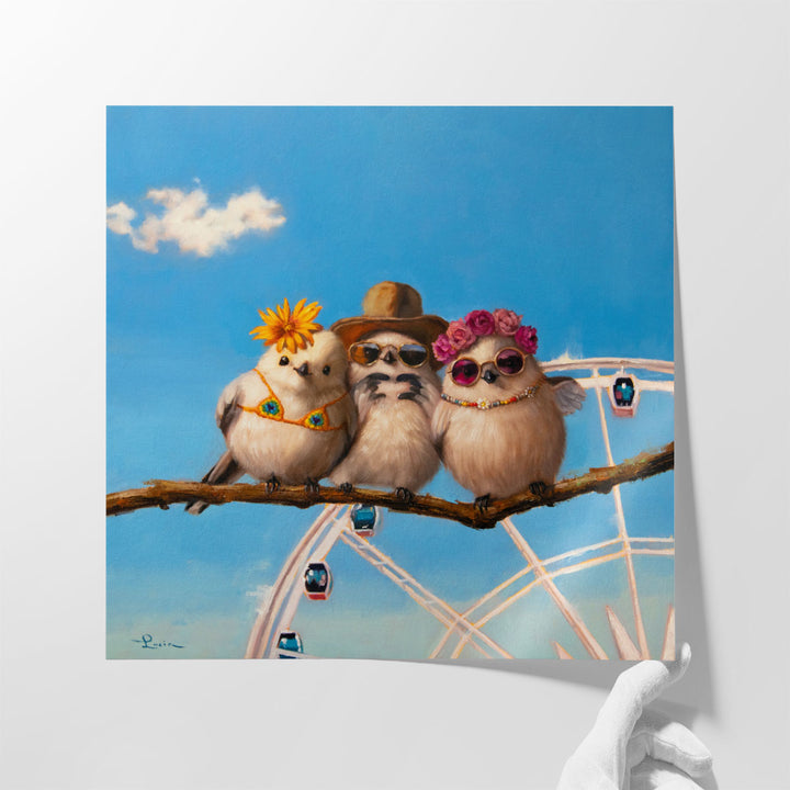 Coachella Trio - Canvas Print Wall Art