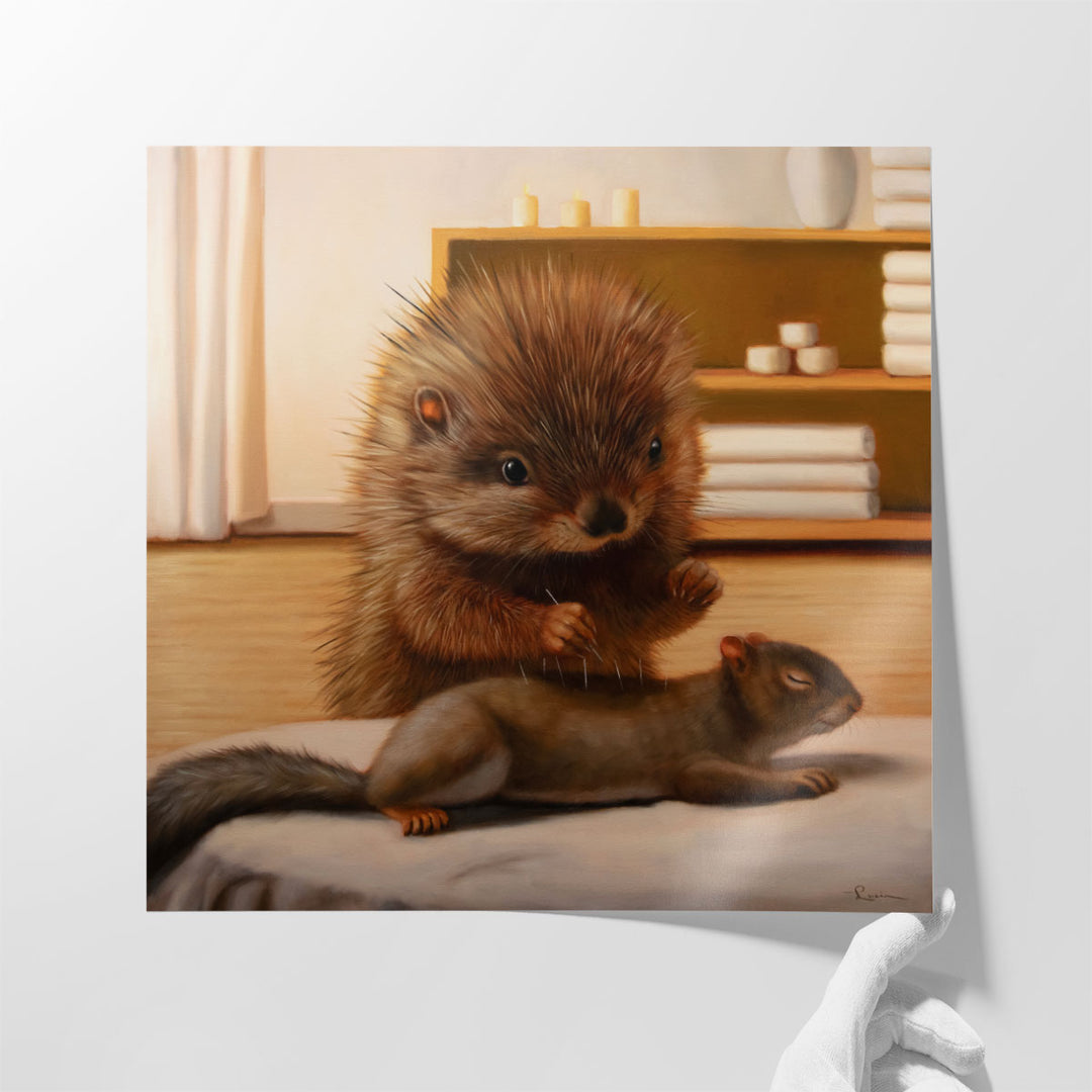 The Acupunturist - Canvas Print Wall Art