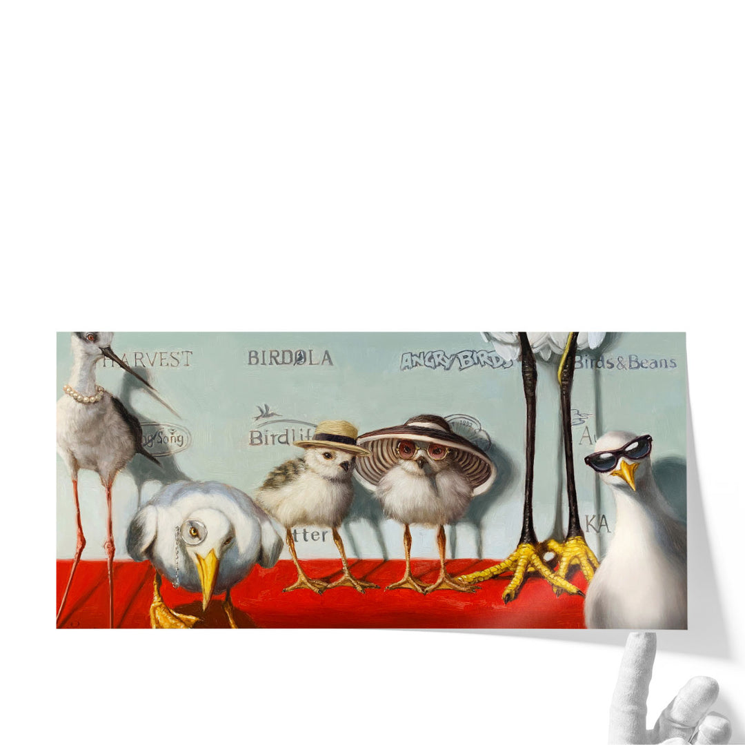 Hampton Chicks - Canvas Print Wall Art