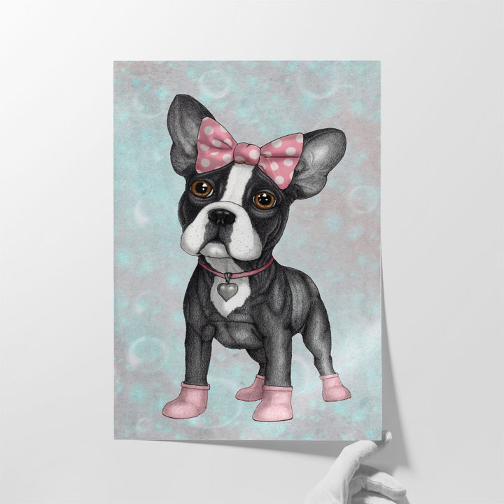 Sweet Frenchie - Canvas Print Wall Art