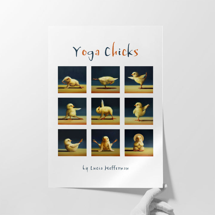 Yoga Chicks Collage - Canvas Print Wall Art