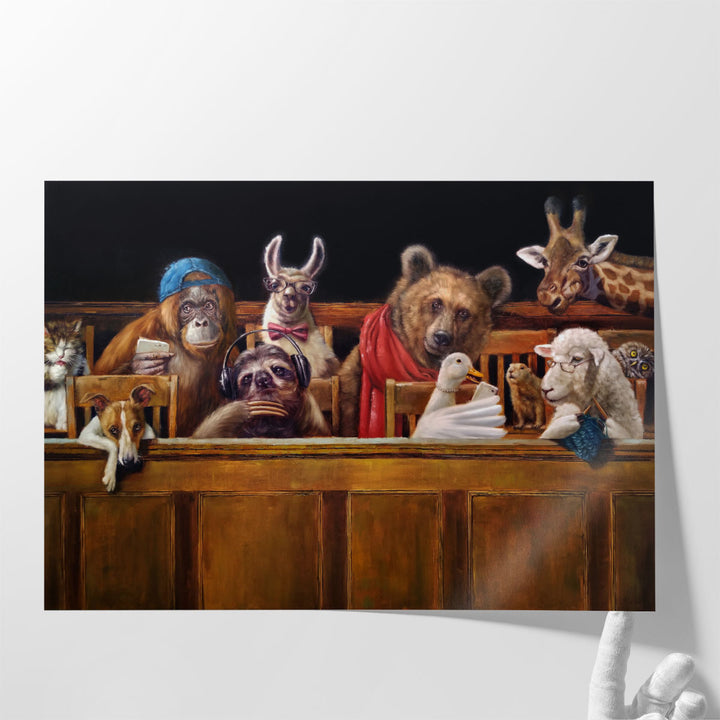 We The Jury - Canvas Print Wall Art