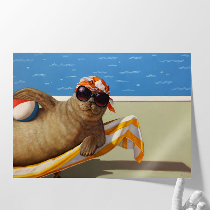Bathing Beauty Lucia Heffernan - Canvas Print Wall Art