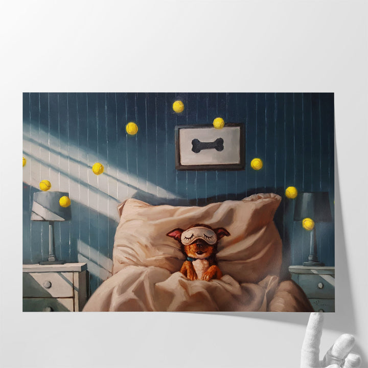 Bentley's Dream - Canvas Print Wall Art
