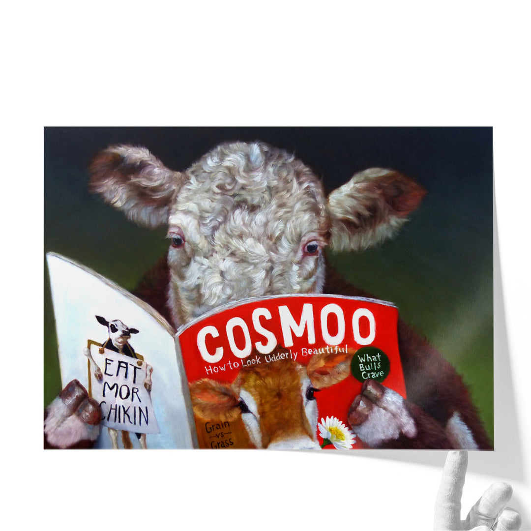 Cow Tips - Canvas Print Wall Art