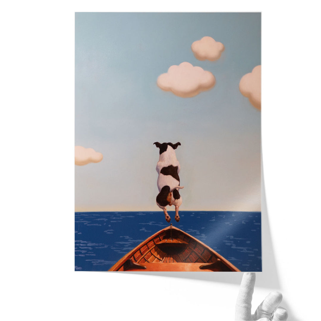 Overboard - Canvas Print Wall Art