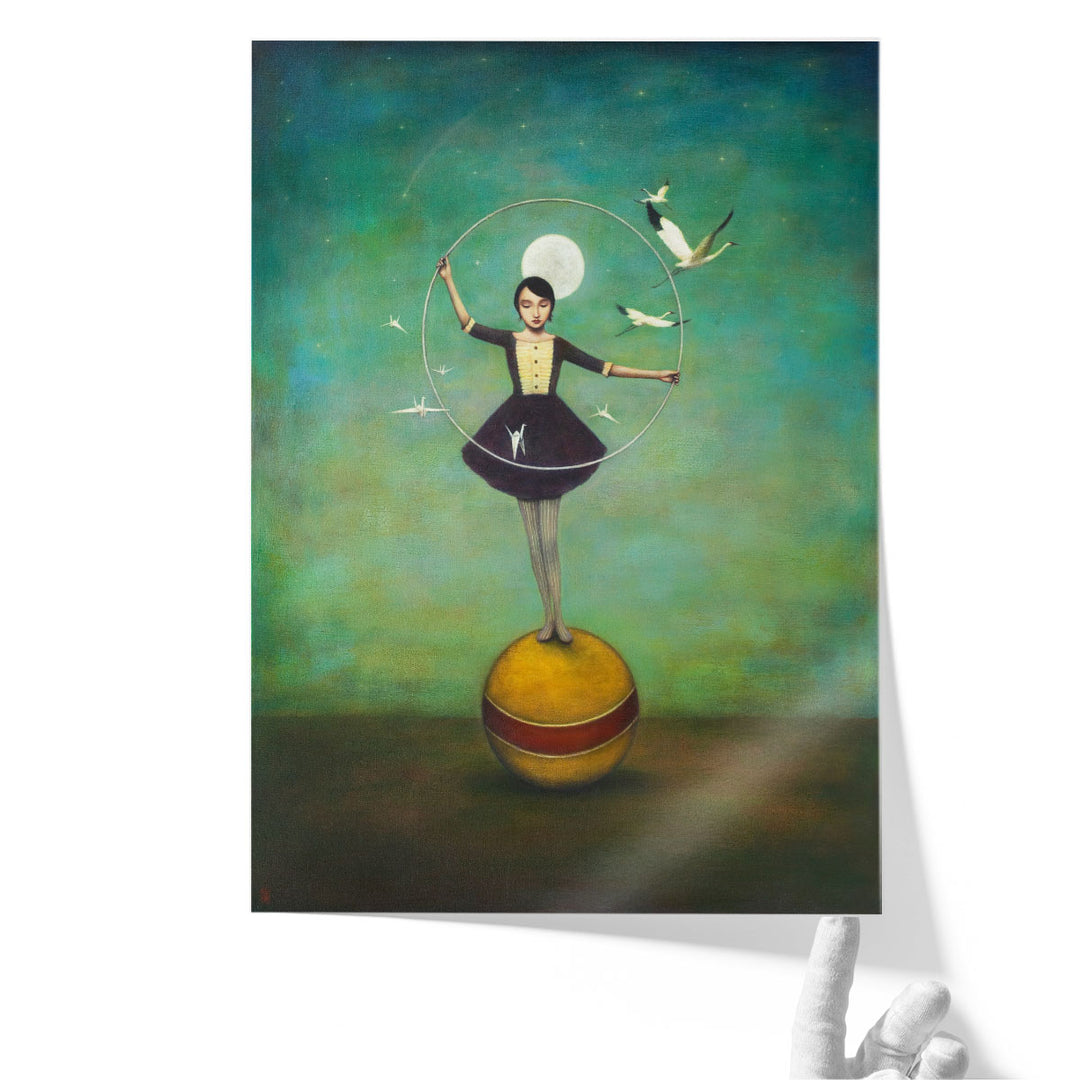 Luna's Circle - Canvas Print Wall Art
