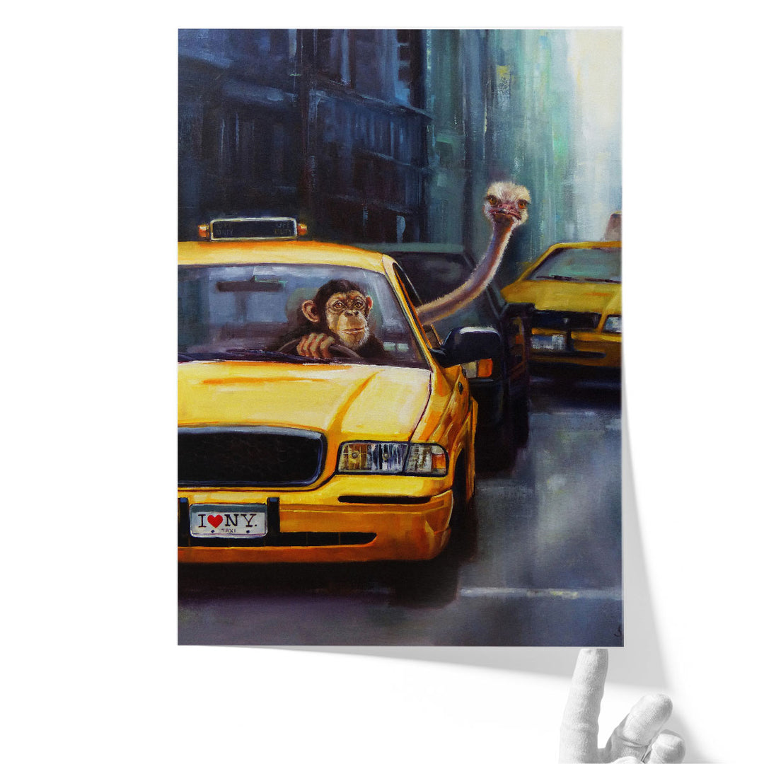 Rush Hour - Canvas Print Wall Art
