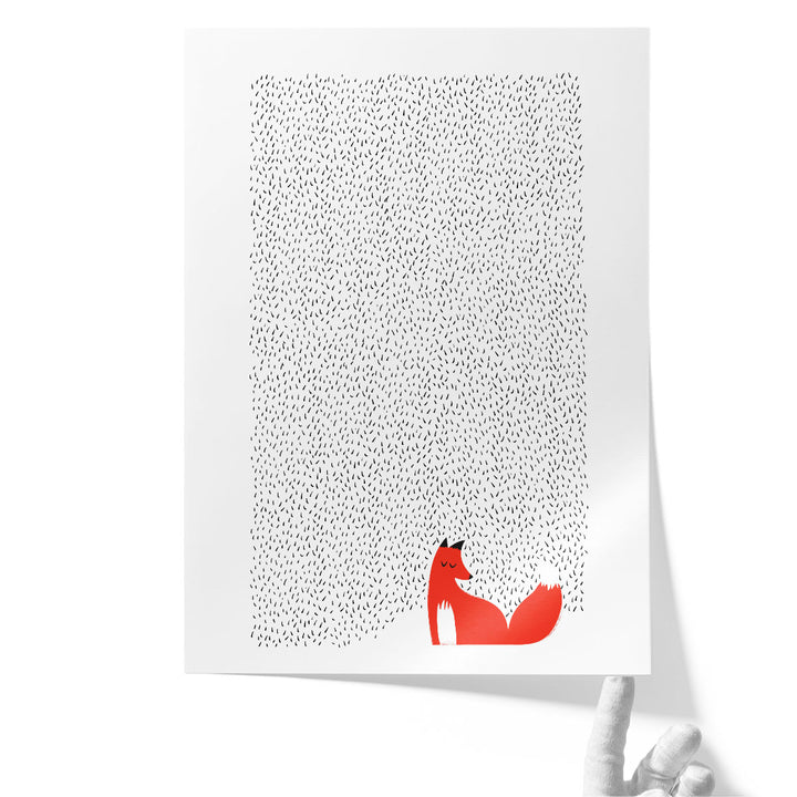 Black Grass - Canvas Print Wall Art
