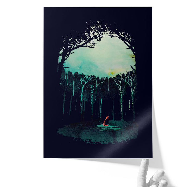 Deep In The Forest - Canvas Print Wall Art