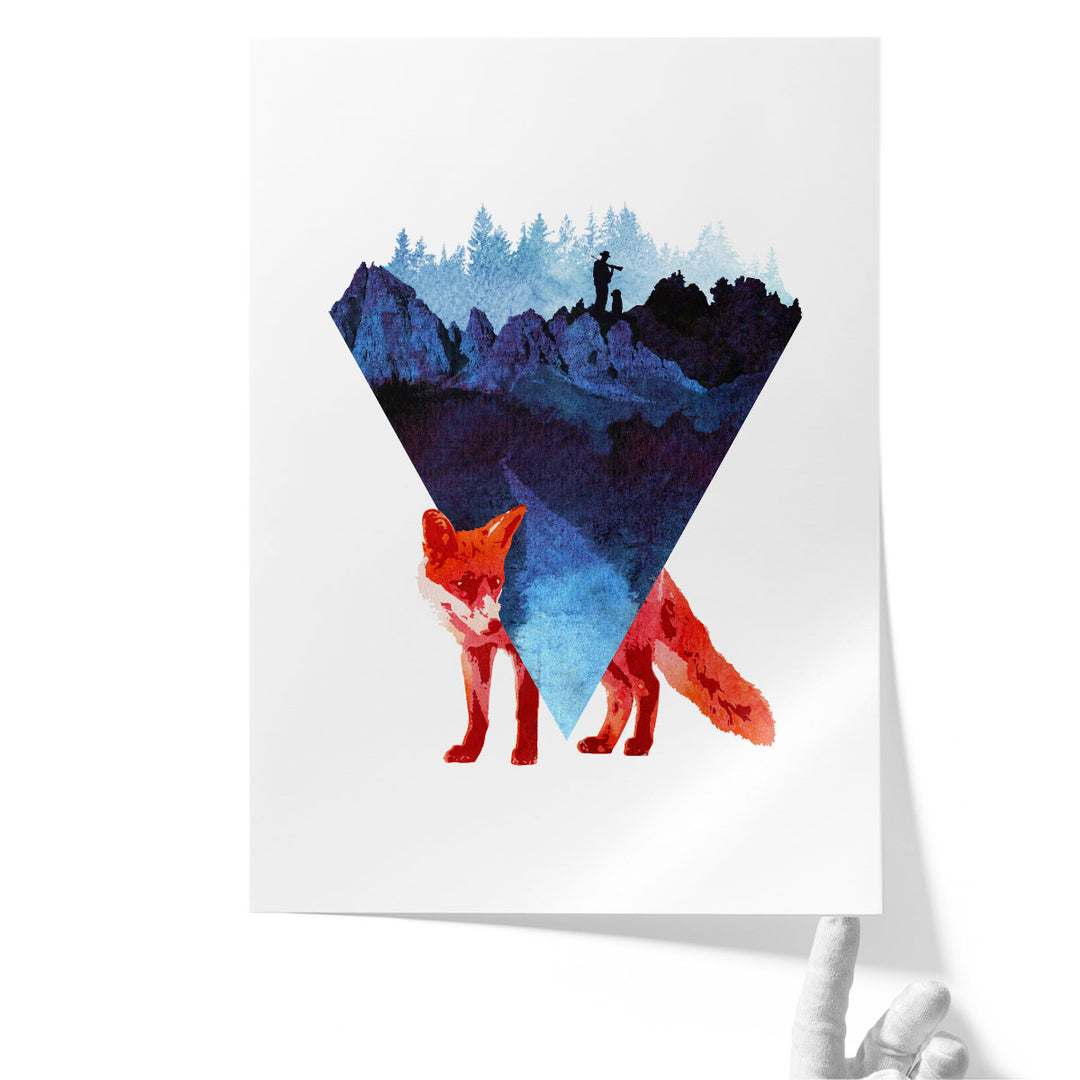 Risky Road - Canvas Print Wall Art