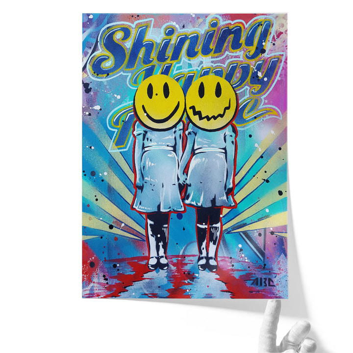 Shining Happy People - Canvas Print Wall Art