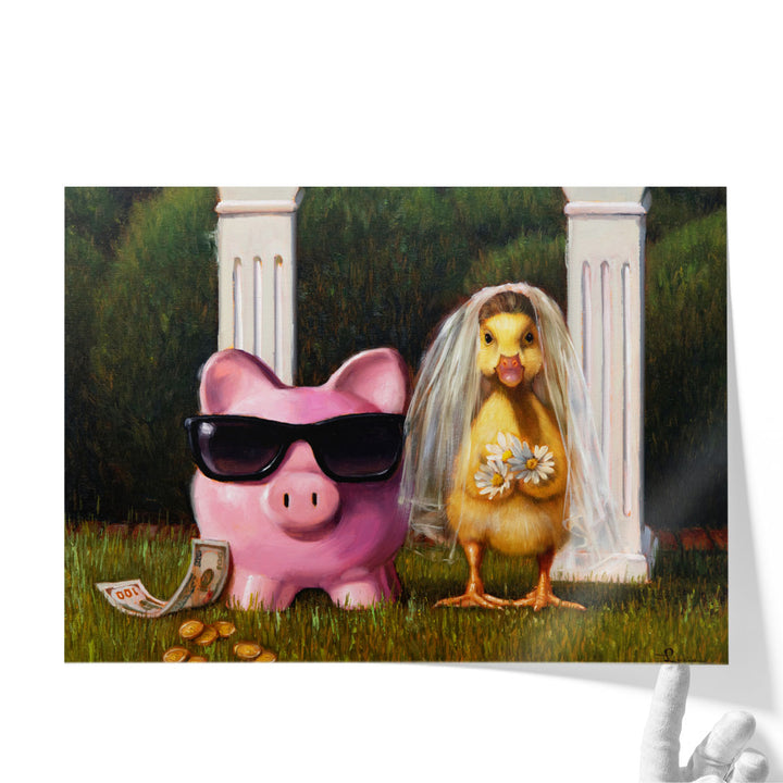 Gold Digger - Canvas Print Wall Art