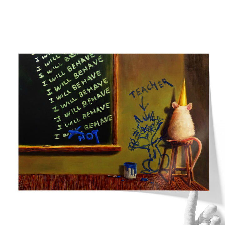Actions Have Consequences - Canvas Print Wall Art