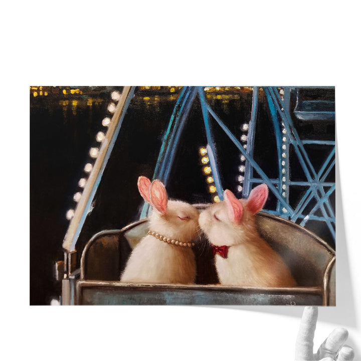 First Kiss - Canvas Print Wall Art