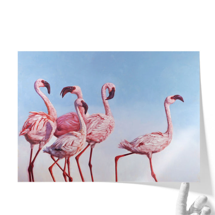 Pink Ladies - Canvas Print Wall Art