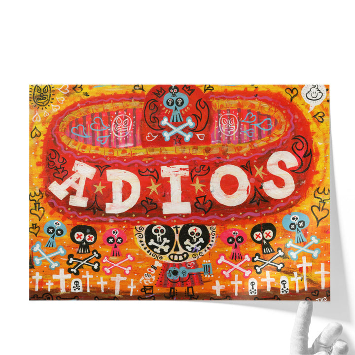 Adios Amigos - Canvas Print Wall Art