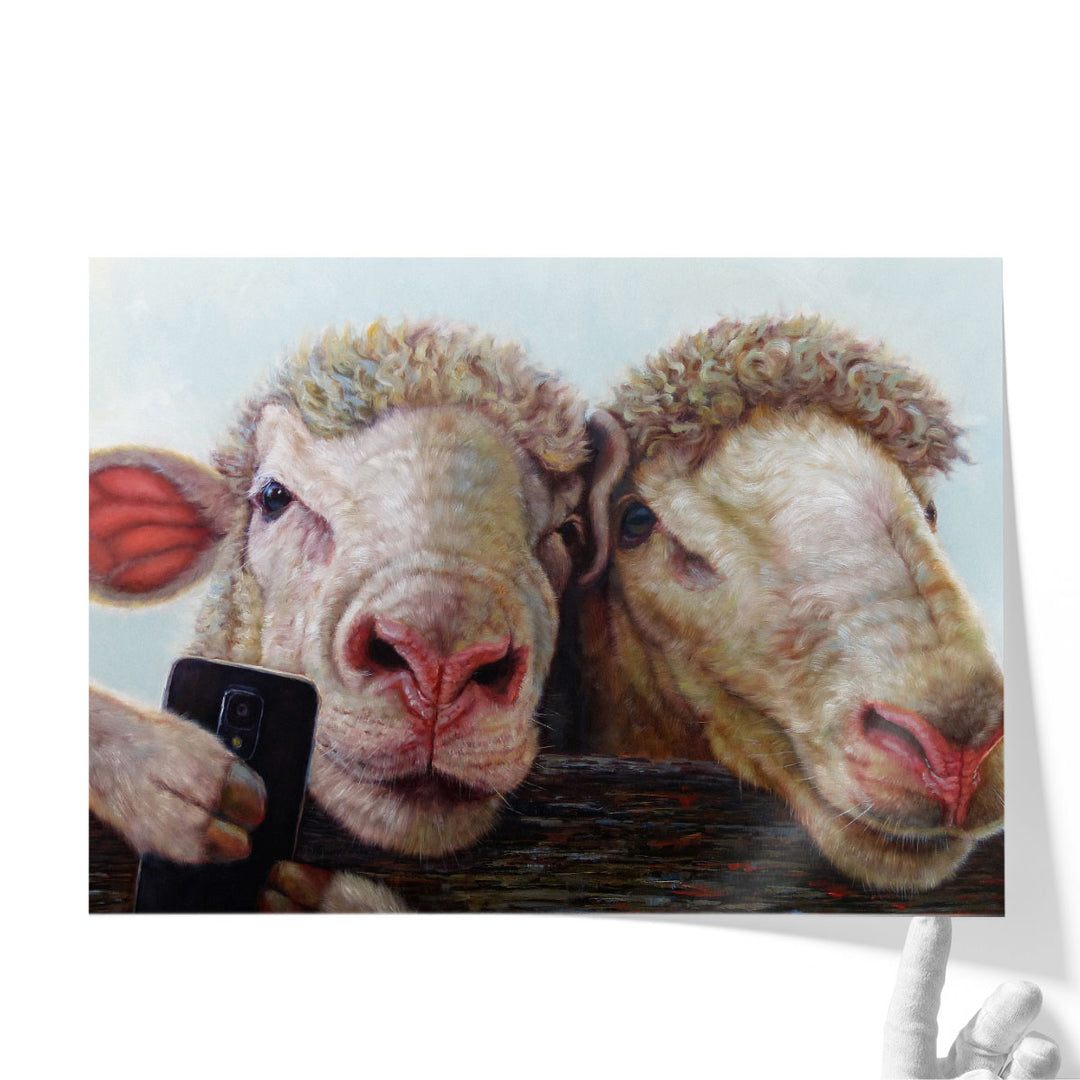 Selfie - Canvas Print Wall Art