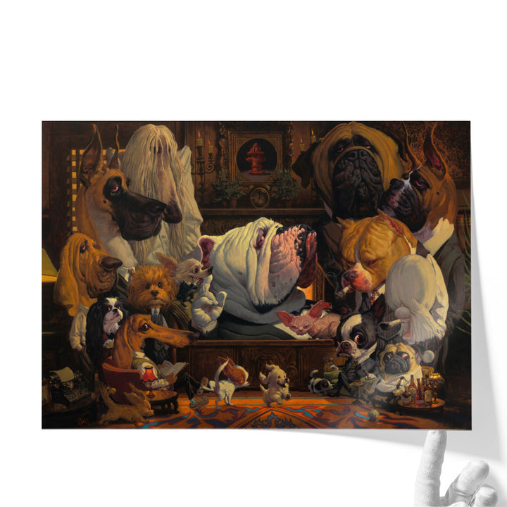 DogFather - Canvas Print Wall Art