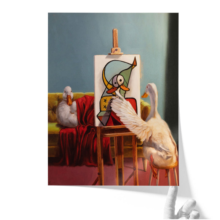 Duckcasso - Canvas Print Wall Art