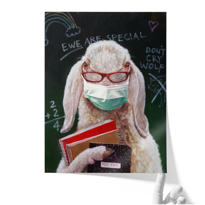 Back To School - Teacher - Canvas Print Wall Art