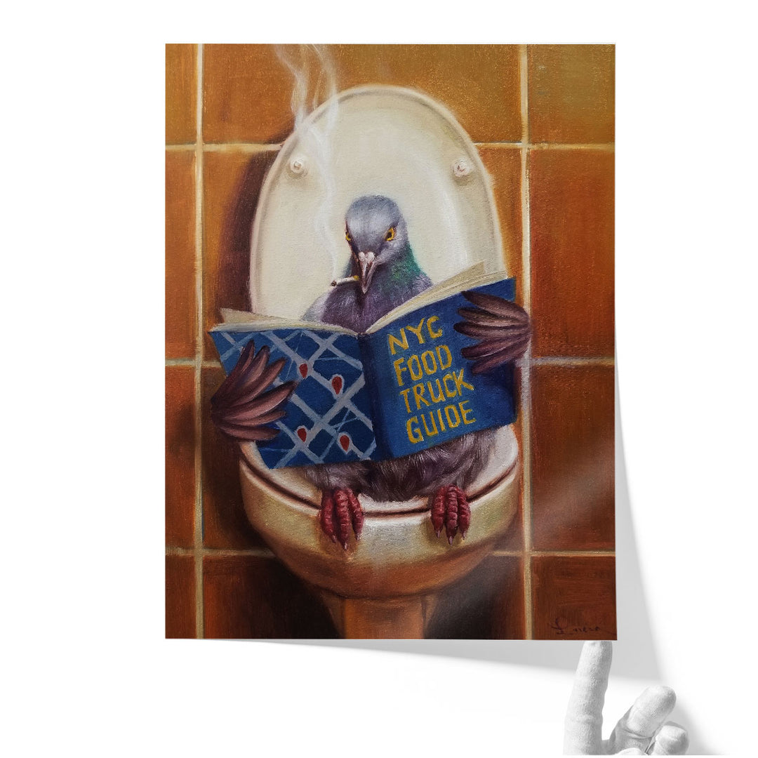 Stool Pigeon - Canvas Print Wall Art