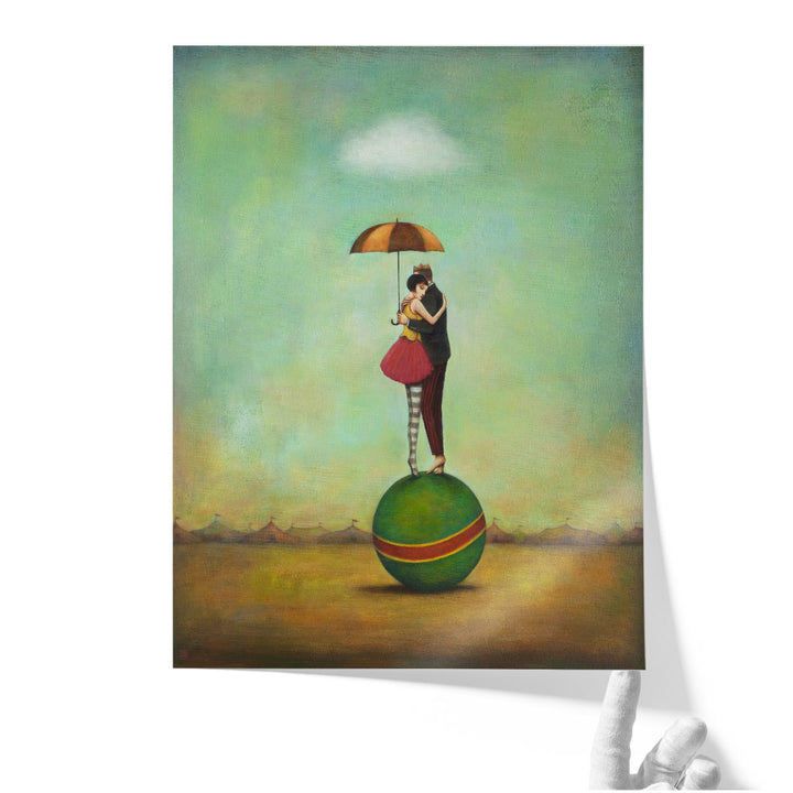 Circus Romance - Canvas Print Wall Art