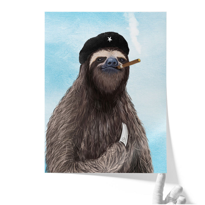 El Sloth - Canvas Print Wall Art