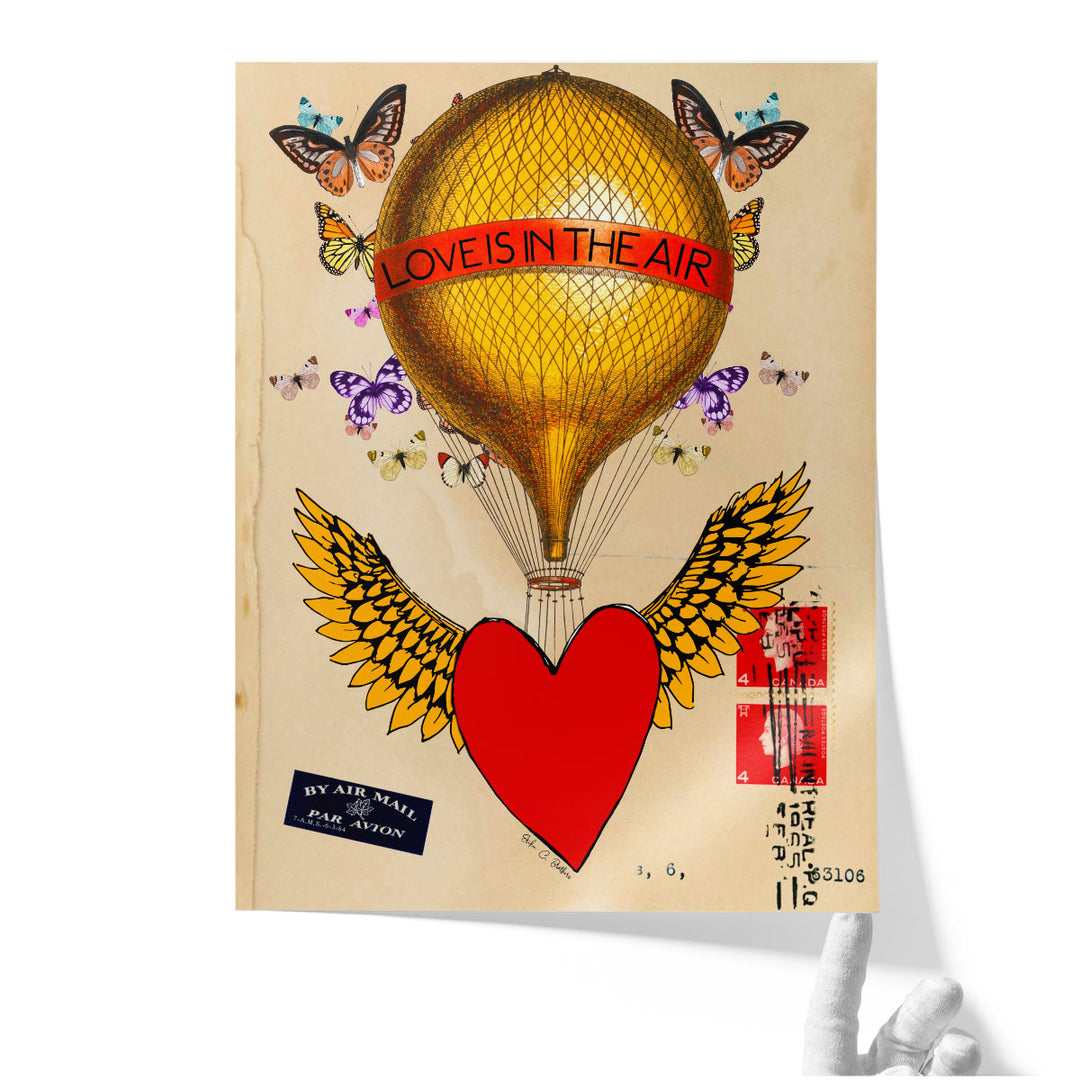 Love Is in The Air - Canvas Print Wall Art