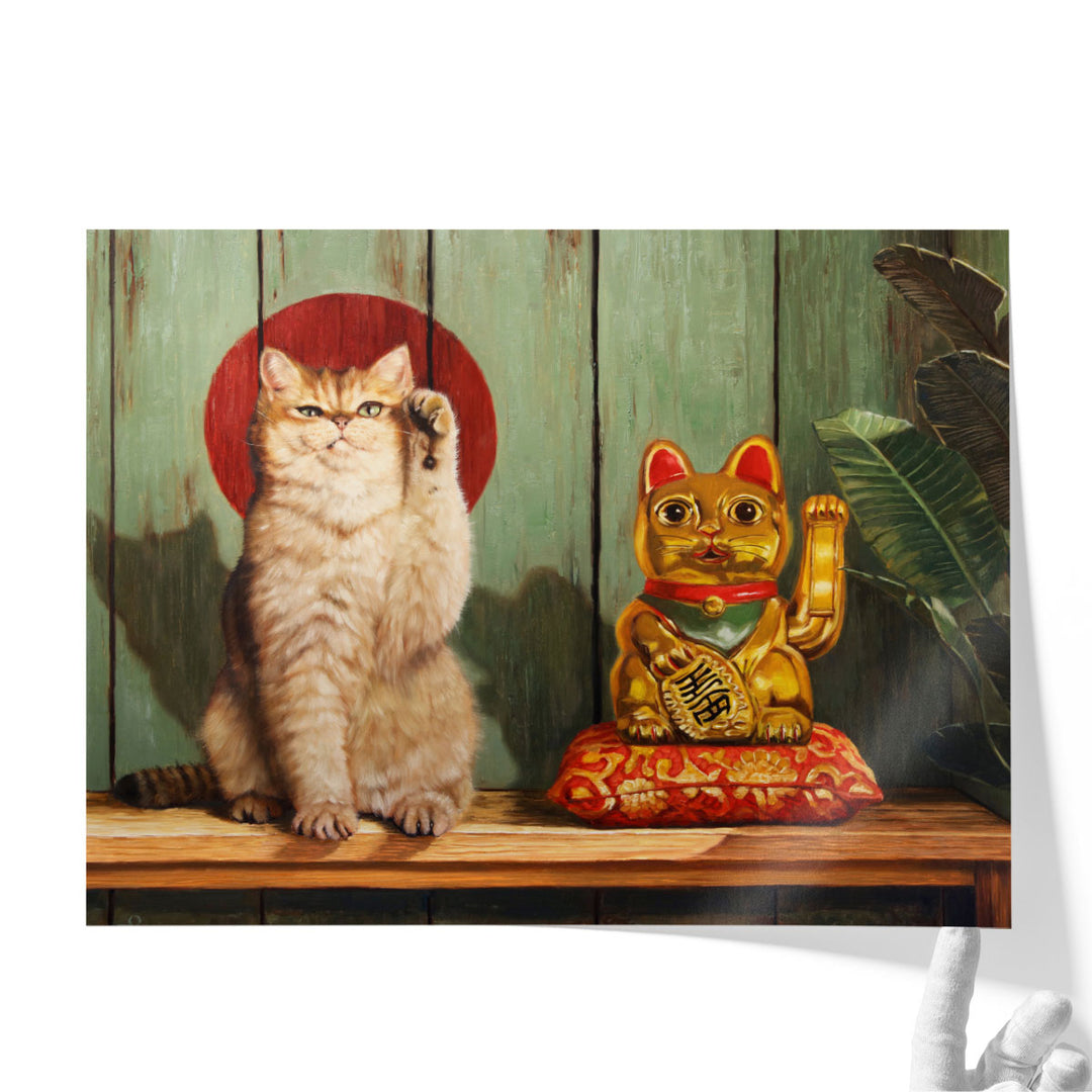 Copy Cat - Canvas Print Wall Art