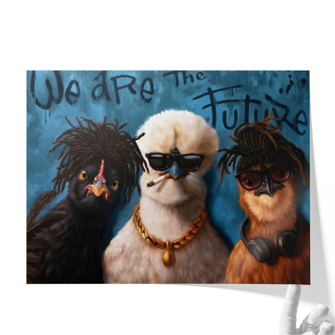Poultry In Motion - Canvas Print Wall Art