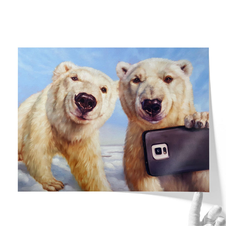Polargram - Canvas Print Wall Art