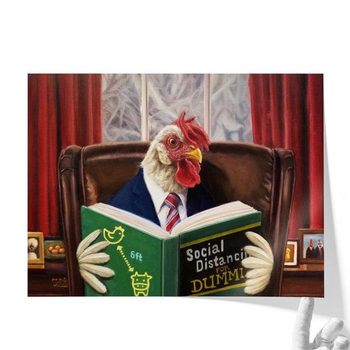 Bird Brain - Canvas Print Wall Art