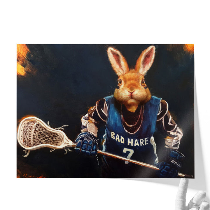 Game Face No. 2 - Canvas Print Wall Art