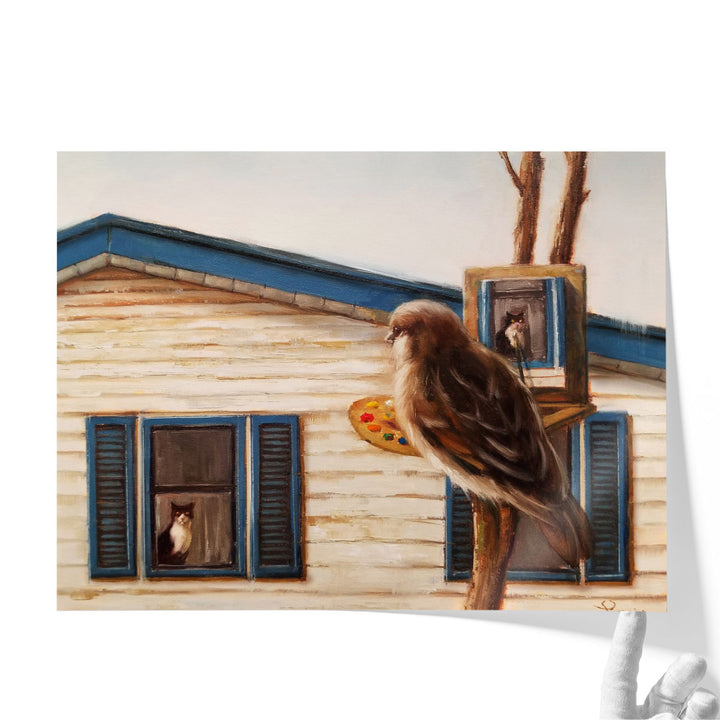 Portrait Of An Enemy - Canvas Print Wall Art