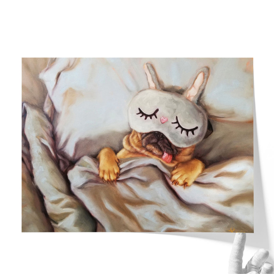Sleeping Beauty - Canvas Print Wall Art