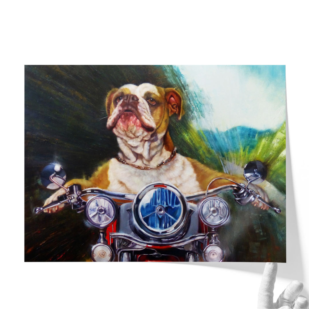 Born To Be Wild - Canvas Print Wall Art