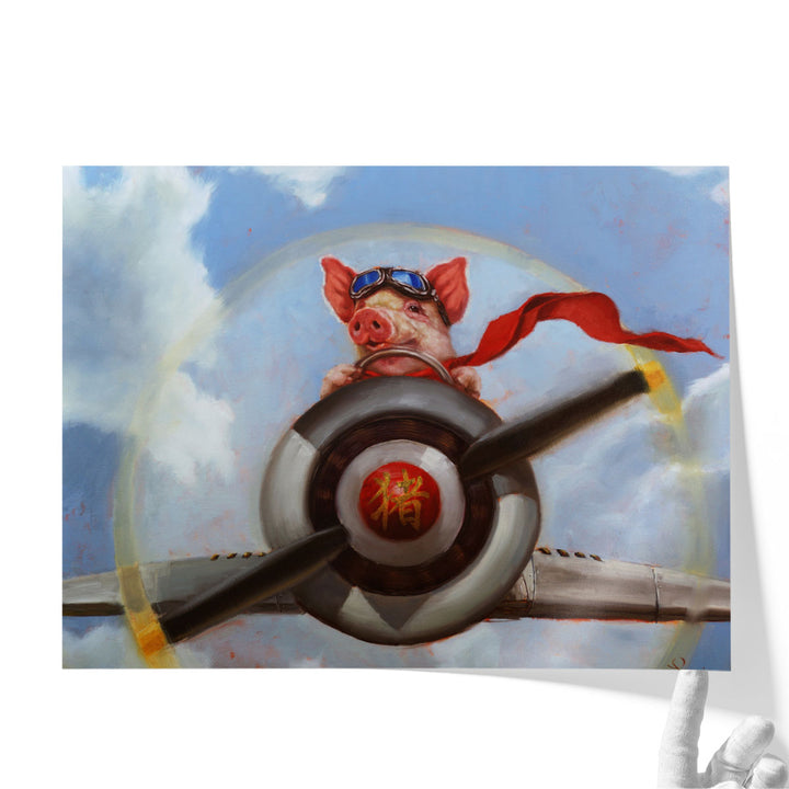 When Pigs Fly - Canvas Print Wall Art