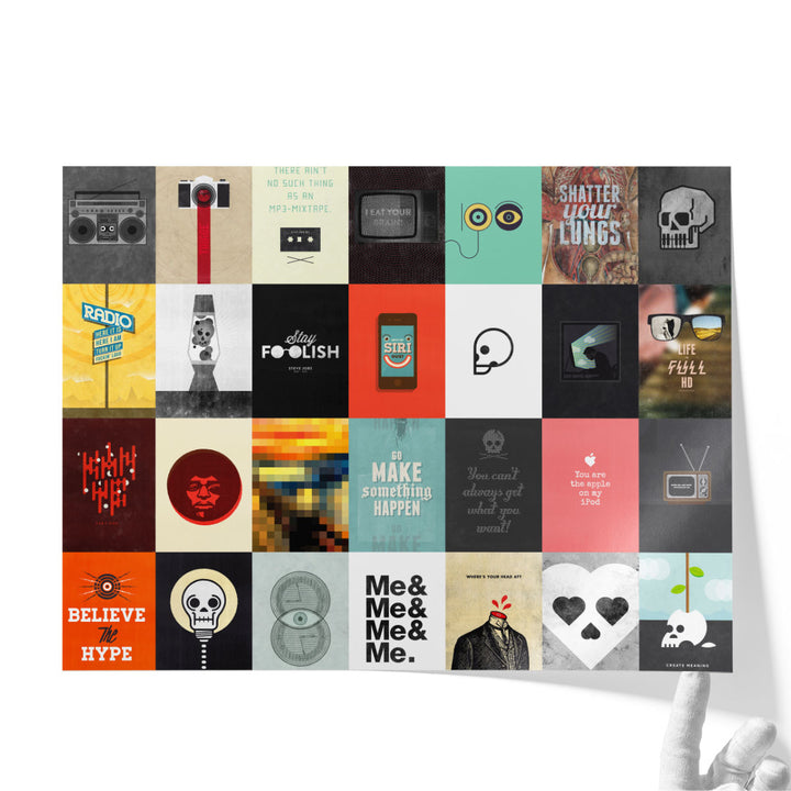 Music Technology Media - Canvas Print Wall Art