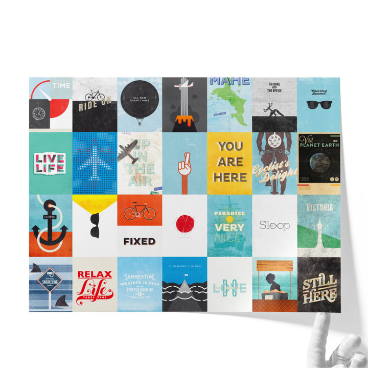 Leisure Travel Vacation - Canvas Print Wall Art