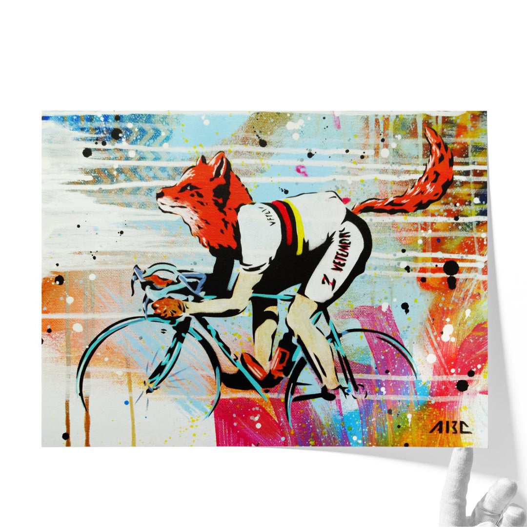 Le Fox - Canvas Print Wall Art
