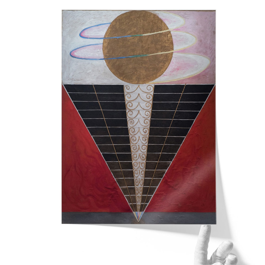 hallway wall decor – dynamic geometric focal point