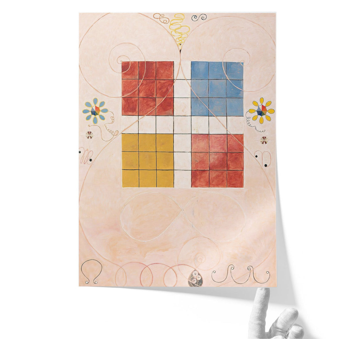 wall art for living room – modern abstract squares